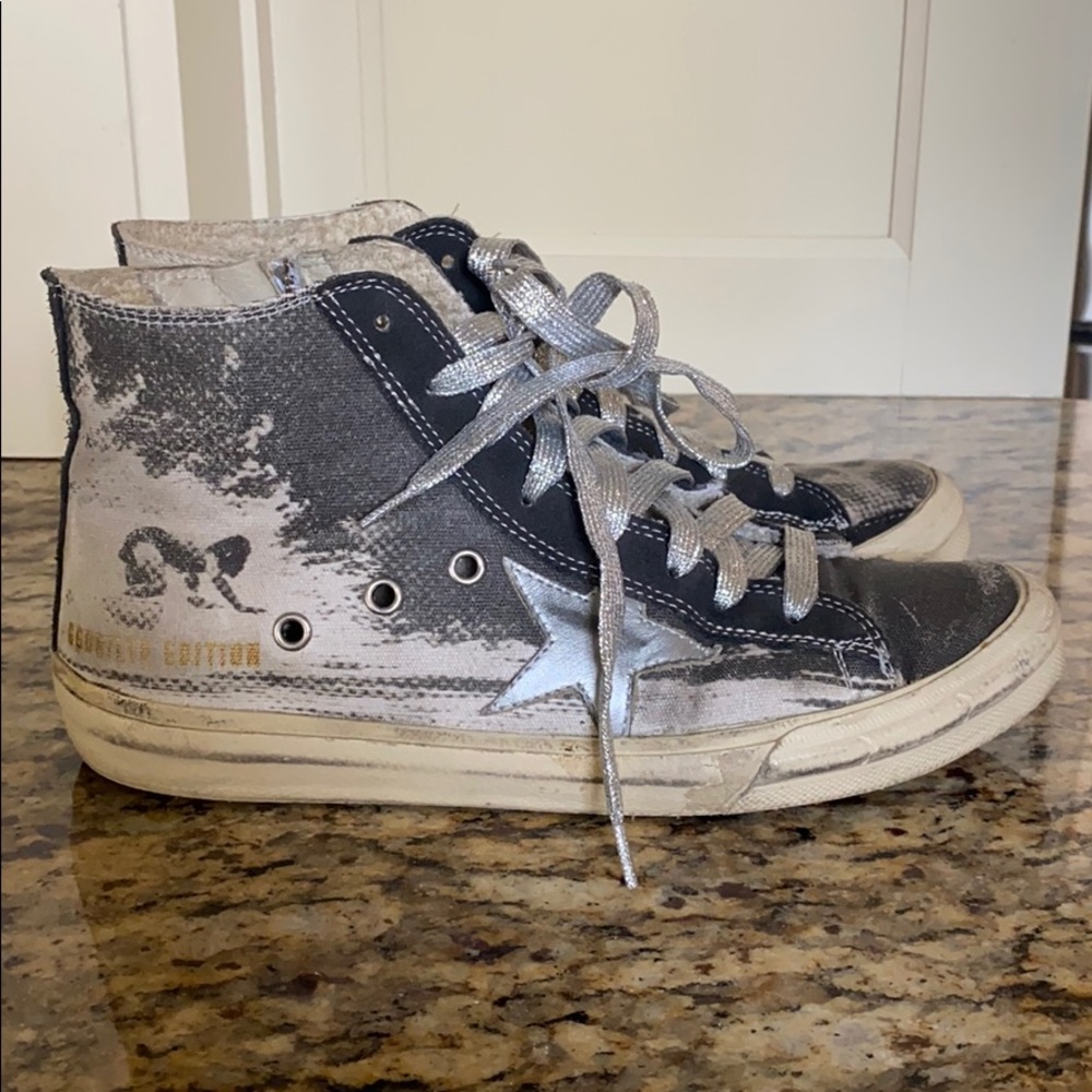 Golden Goose Francy Hightops Size 38